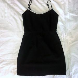 Urban Outfitters Tahoe Black Mini Dress Size M